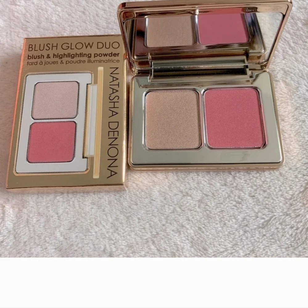 Natasha Denona Blush & Glow Duo Palette Highlighter & Blush BNIB